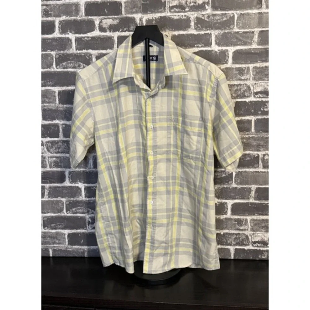 Polo‎ Ralph Lauren Plaid Short Sleeve Shirt – Men's Large (41–42)